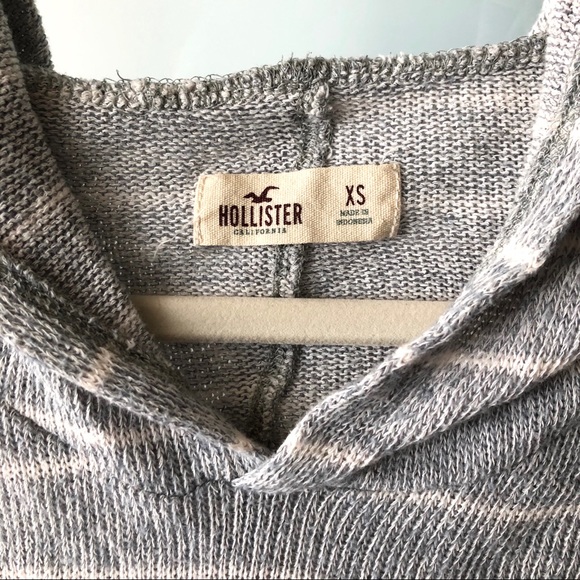 Striped Hollister Hoodie - Picture 3 of 4